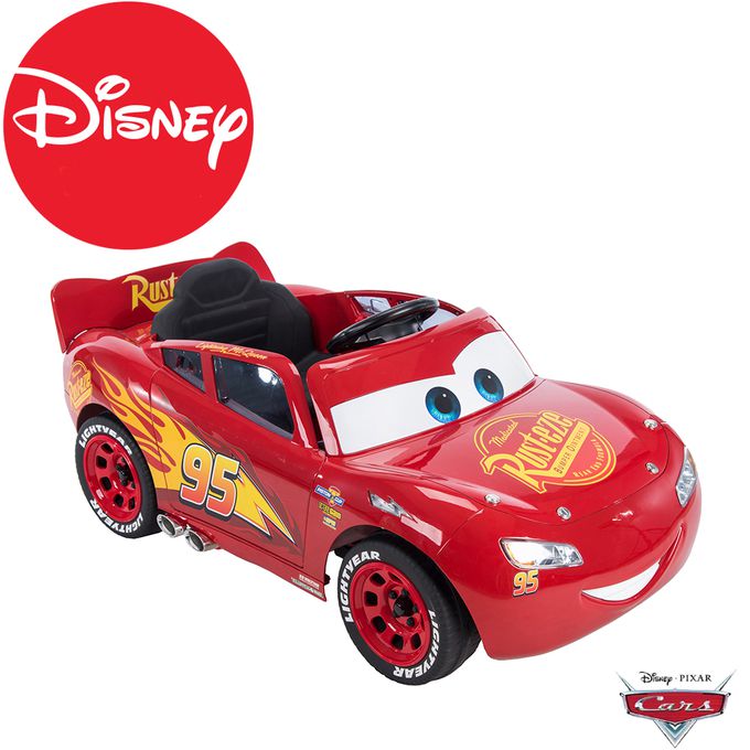 HUFFY - 迪士尼正版授權 Car汽車總動員 閃電麥坤 電動玩具車