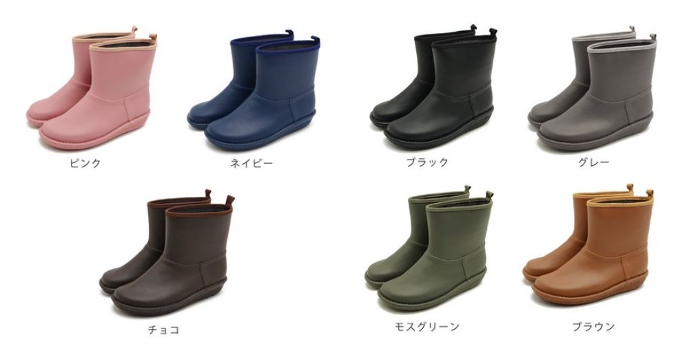 日本服飾代購 - 日本製大人雨鞋-灰色