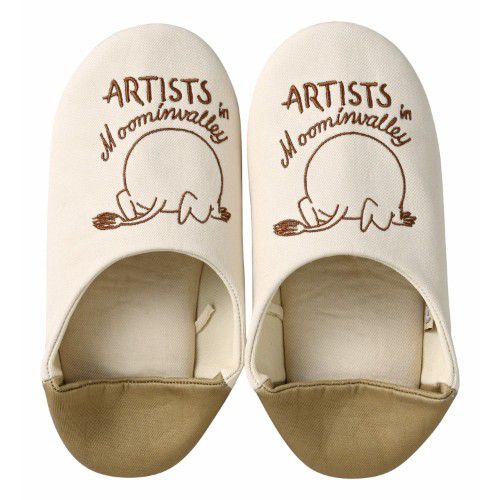 日本千趣會 - 嚕嚕咪 2way舒適室內拖-嚕嚕咪-米 (22-24cm)