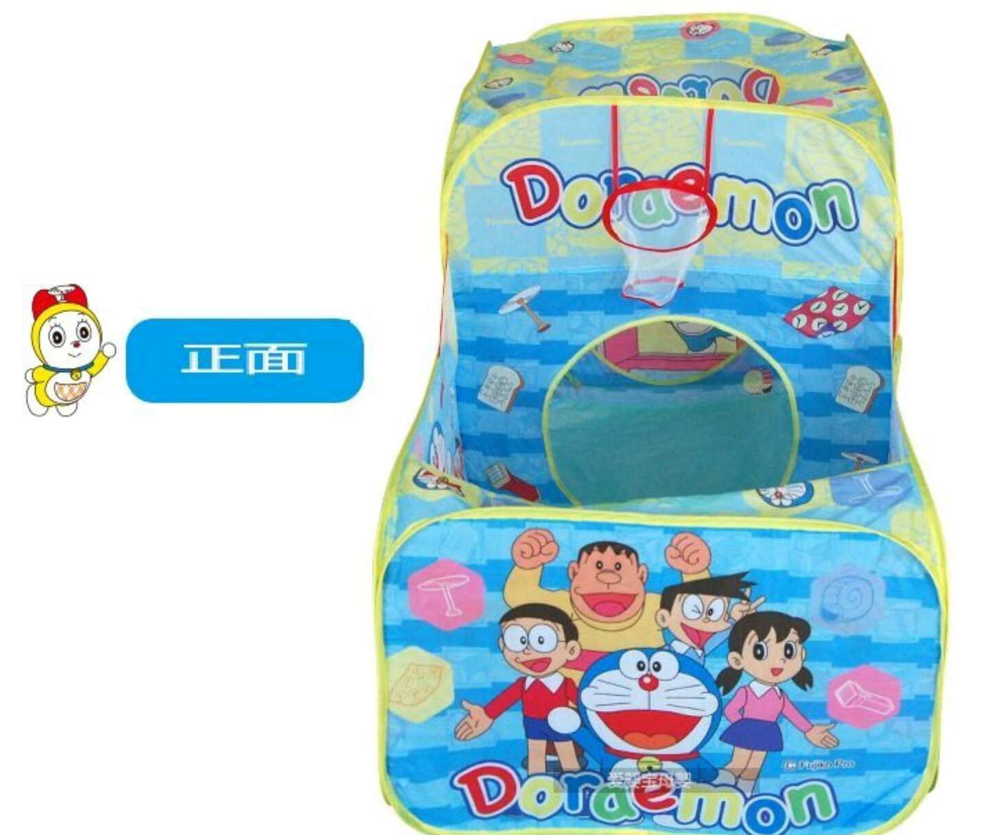 多啦a夢海洋球帳篷 兒童玩具池 海洋球池 圍欄 寶寶遊戲屋 室內遊戲池