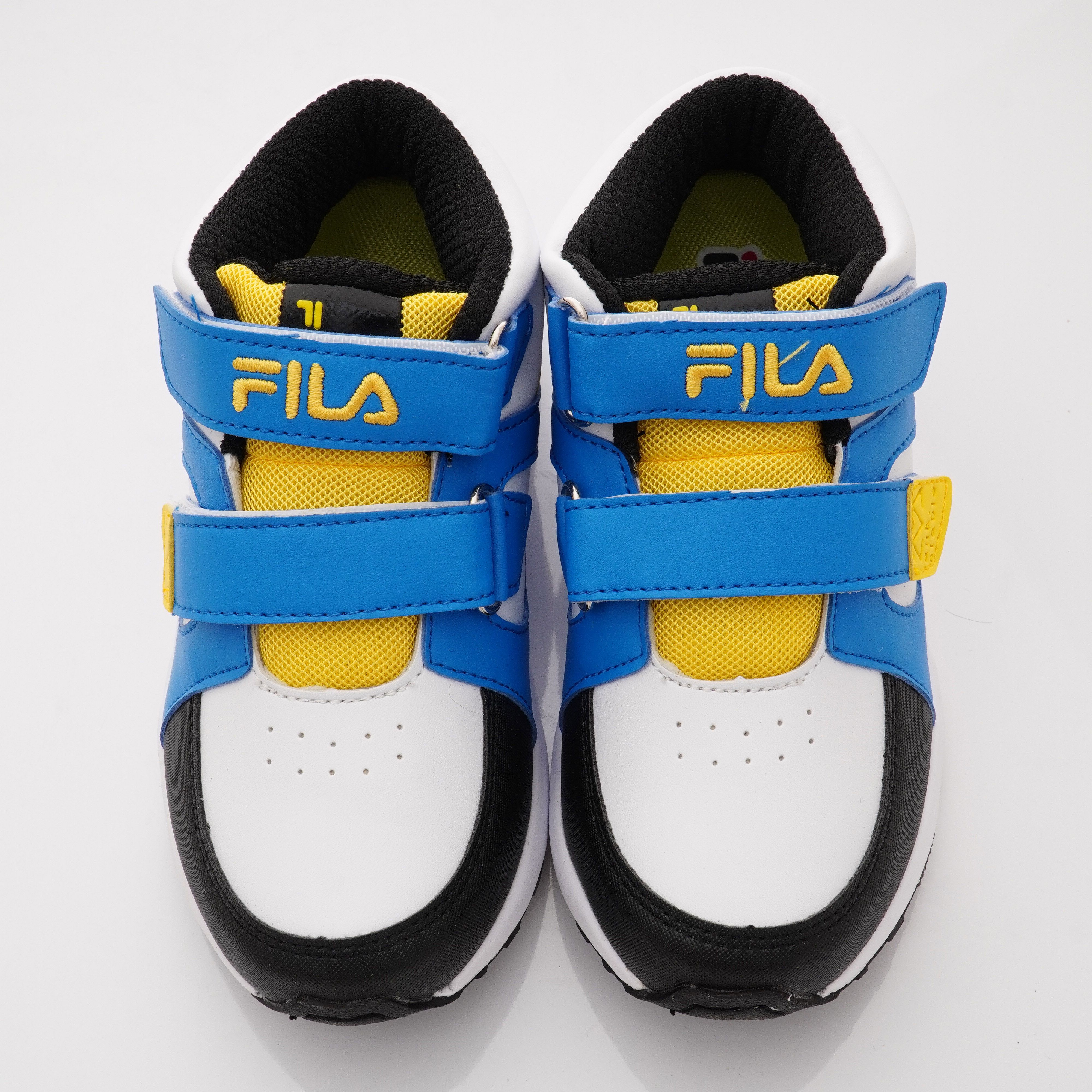 FILA - 全方位穩定機能鞋款(中小童段)-運動鞋-藍黃