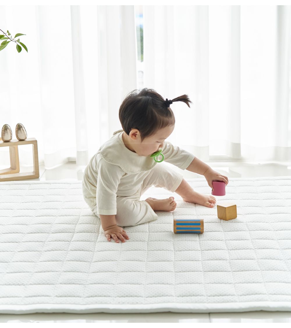 韓國 Hello HiZoo - 3D Aqua Mesh透氣涼感嬰幼兒抗菌防蟎睡墊 (兒童款W100xL150cm)