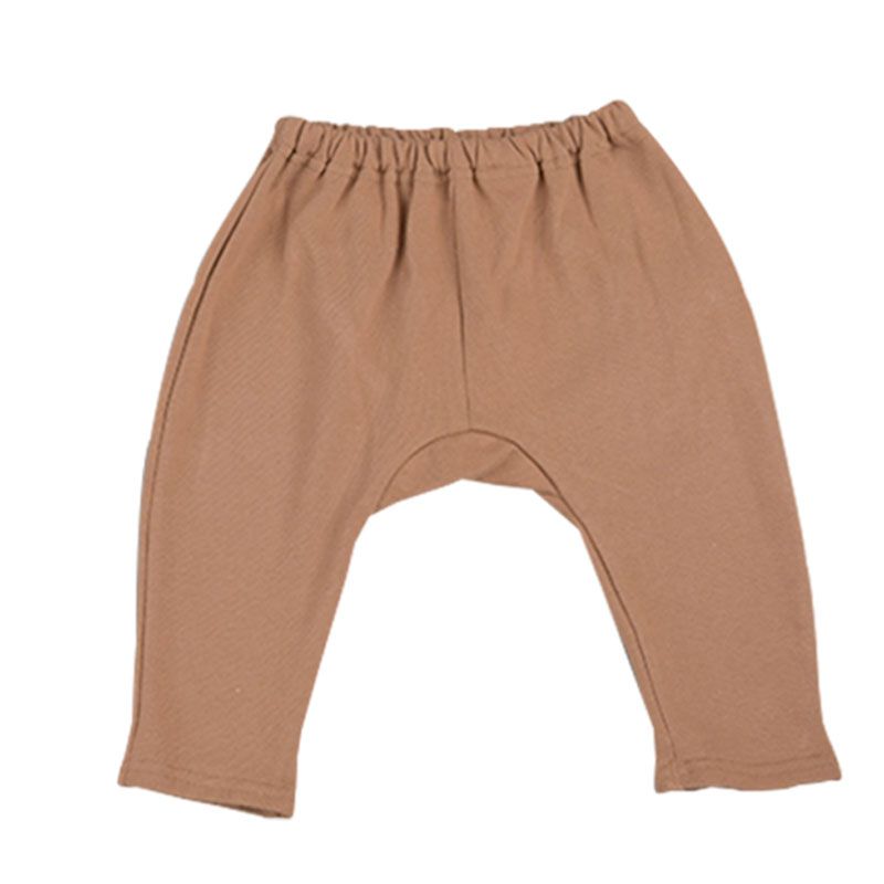 akachan honpo - 包屁衣+褲子-動物-淺卡其色