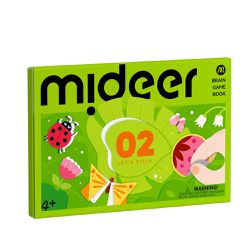 MiDeer - 美術貼紙書-腦力提升(LEVEL2)