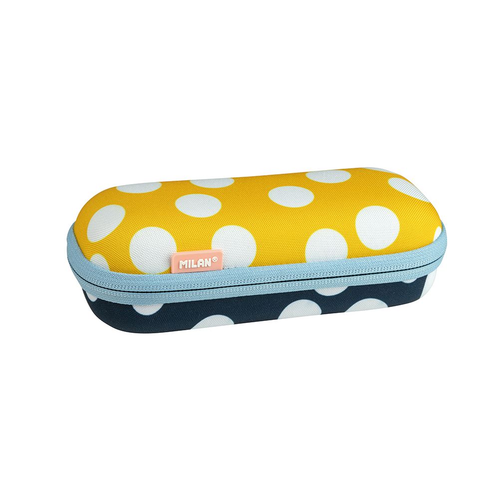 MILAN - 硬殼式筆袋_泳池派對_黃點點