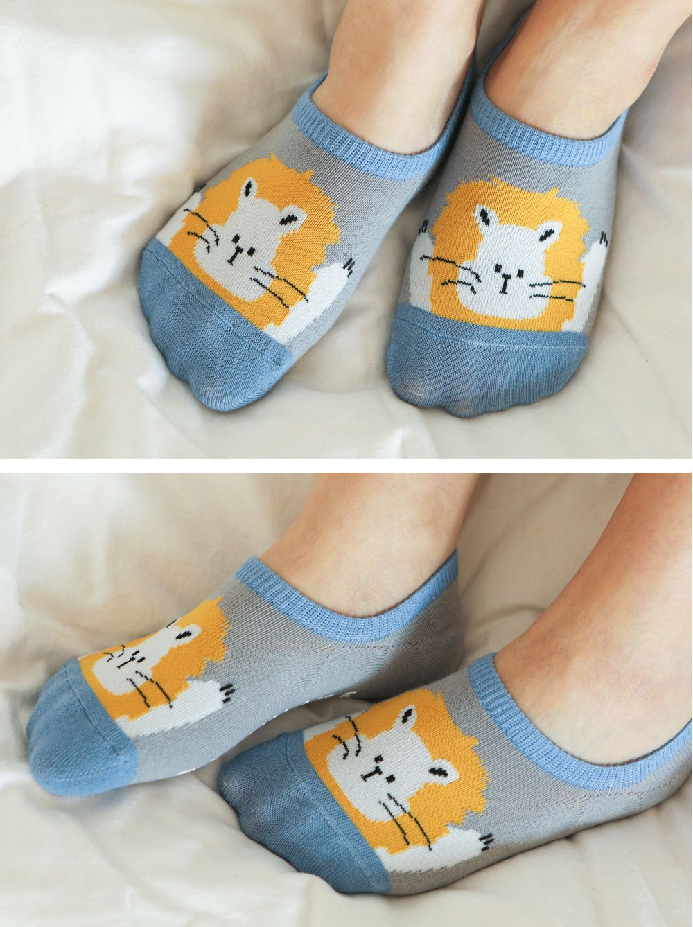 韓國 Daily Like - 兒童襪子/船型襪6入組-2