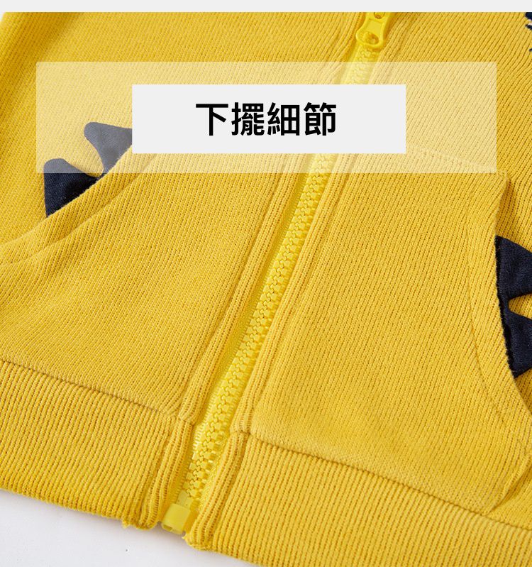 休閒連帽外套-深藍色