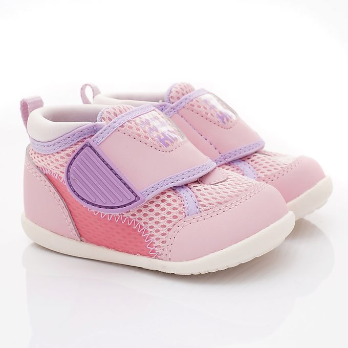 Moonstar日本月星 - 穩健寶寶學步款-MSB1454粉-學步鞋-粉