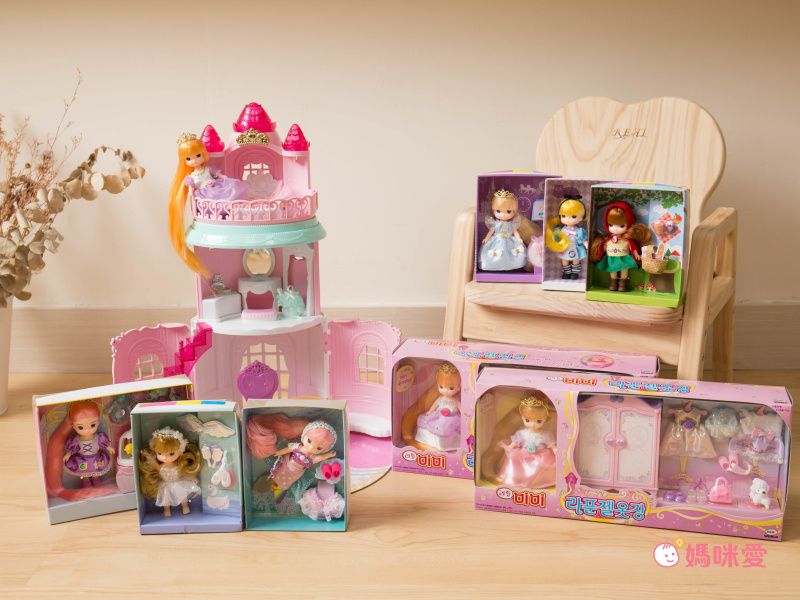 女孩兒的夢想家系列！【韓國MIMI】時尚娃娃家家酒
