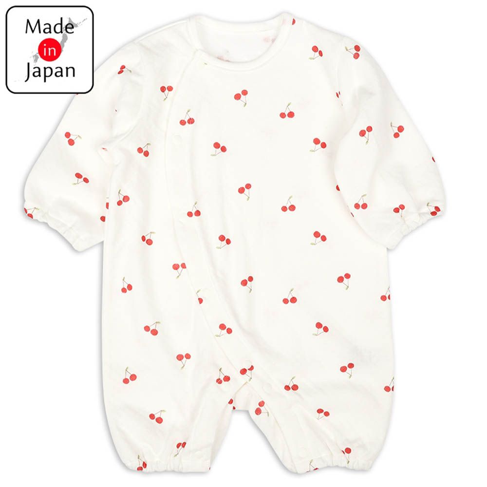 幼兒連身衣-櫻桃-紅色