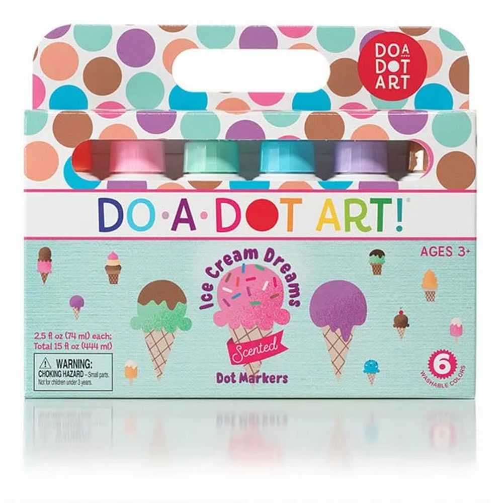 美國 Do A Dot Art - 點點畫筆-6入冰淇淋-70ml/每支
