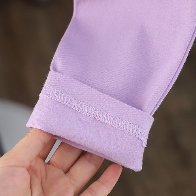 修身造型內搭褲-白色