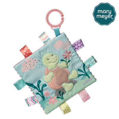 美國 MaryMeyer 蜜兒 - 標籤動物安撫沙沙紙-甜美緹比龜