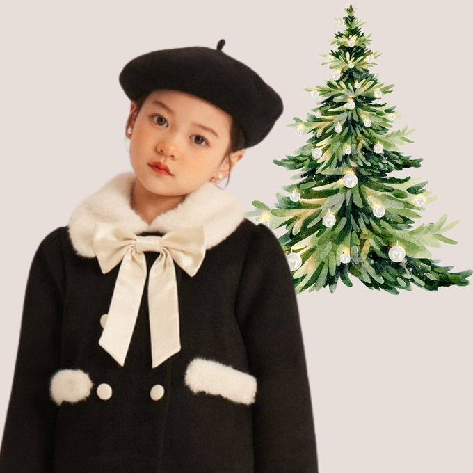 法式文藝氣質仿羊毛貝雷帽 女童貝雷帽