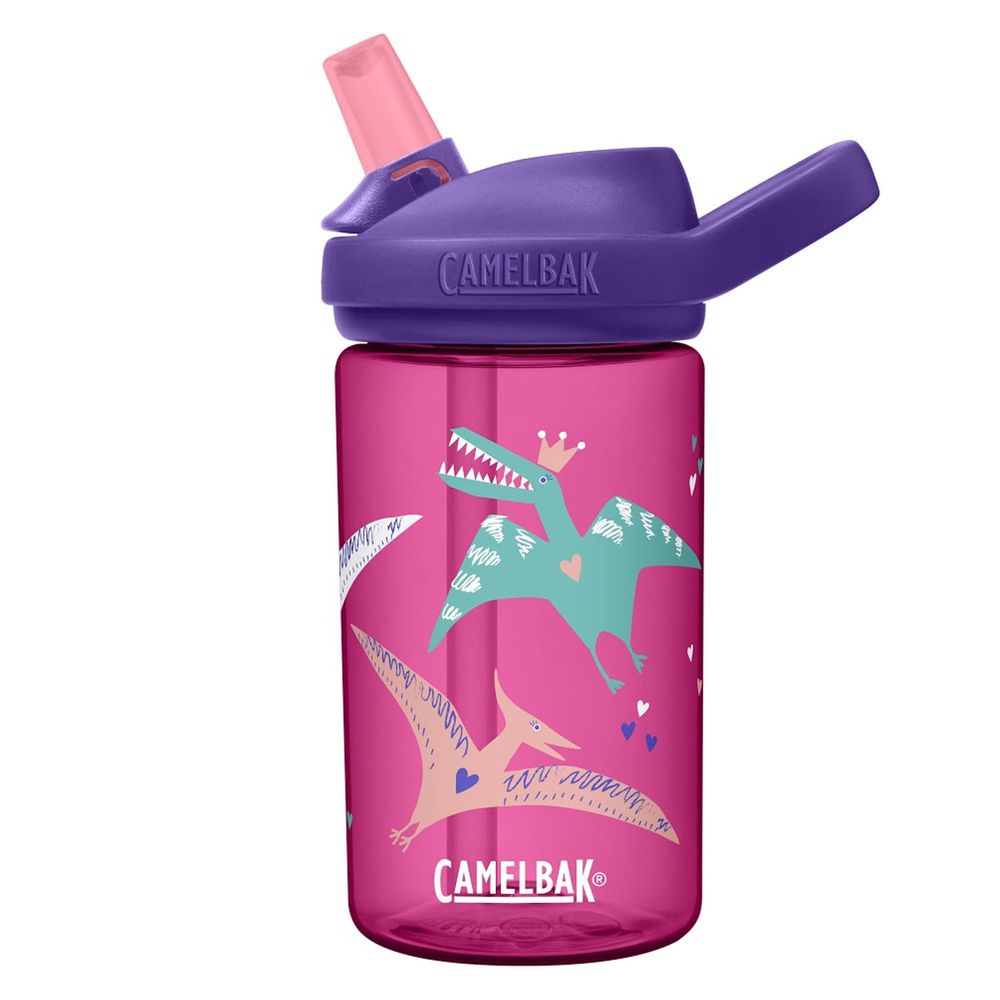 CamelBak - EDDY+ 兒童吸管運動水瓶-可愛翼龍 (400ml)
