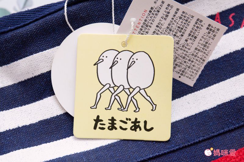 日本 Chepeli - 雞蛋人 2way伸縮容量變身手提包-海軍水手-深藍 (26x30x6cm)