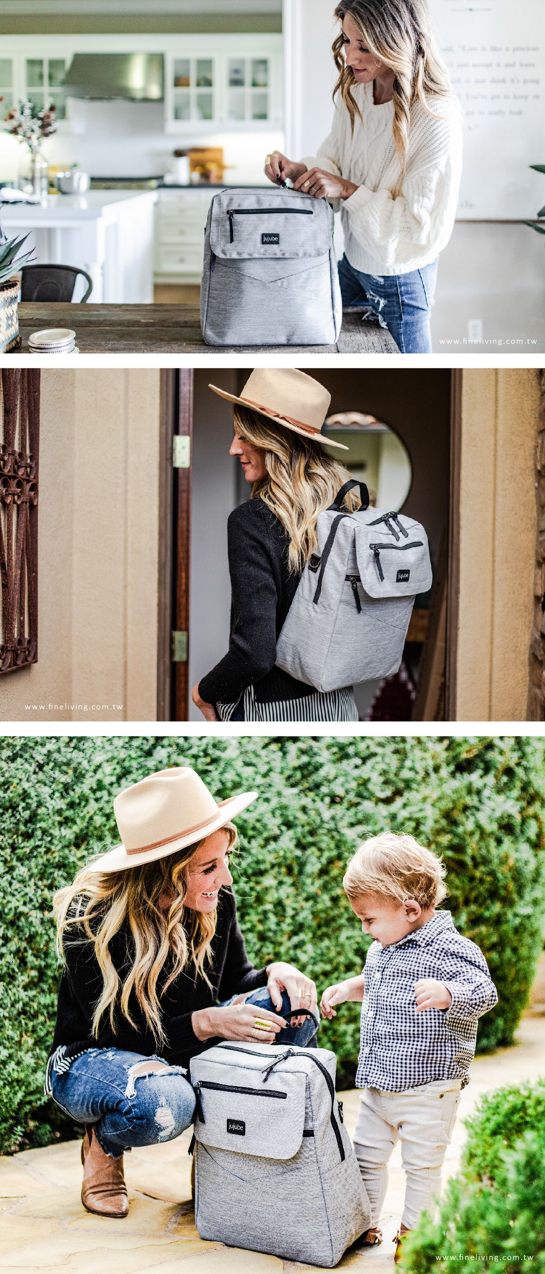 美國 Ju-Ju-Be - 4 in1 Convertible 多功能組合包-4in1Convertible-Petal Perfection