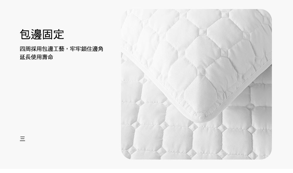 MIGRATORY 媚格德莉 - 100%高效防水透氣保潔枕套-2入-白色 (50x75cm)