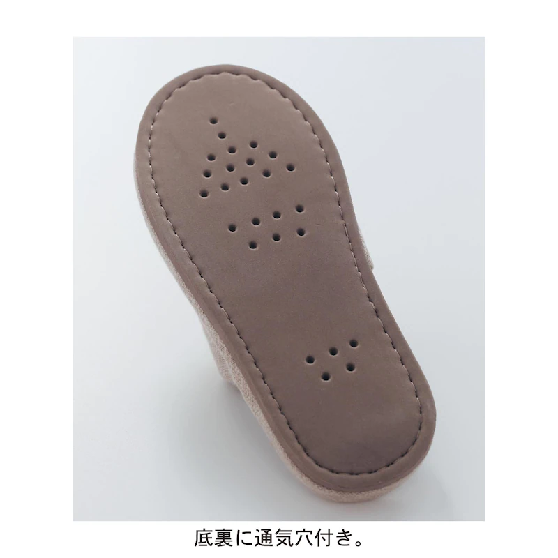 日本千趣會 - 透氣棉麻質感室內拖鞋-黃