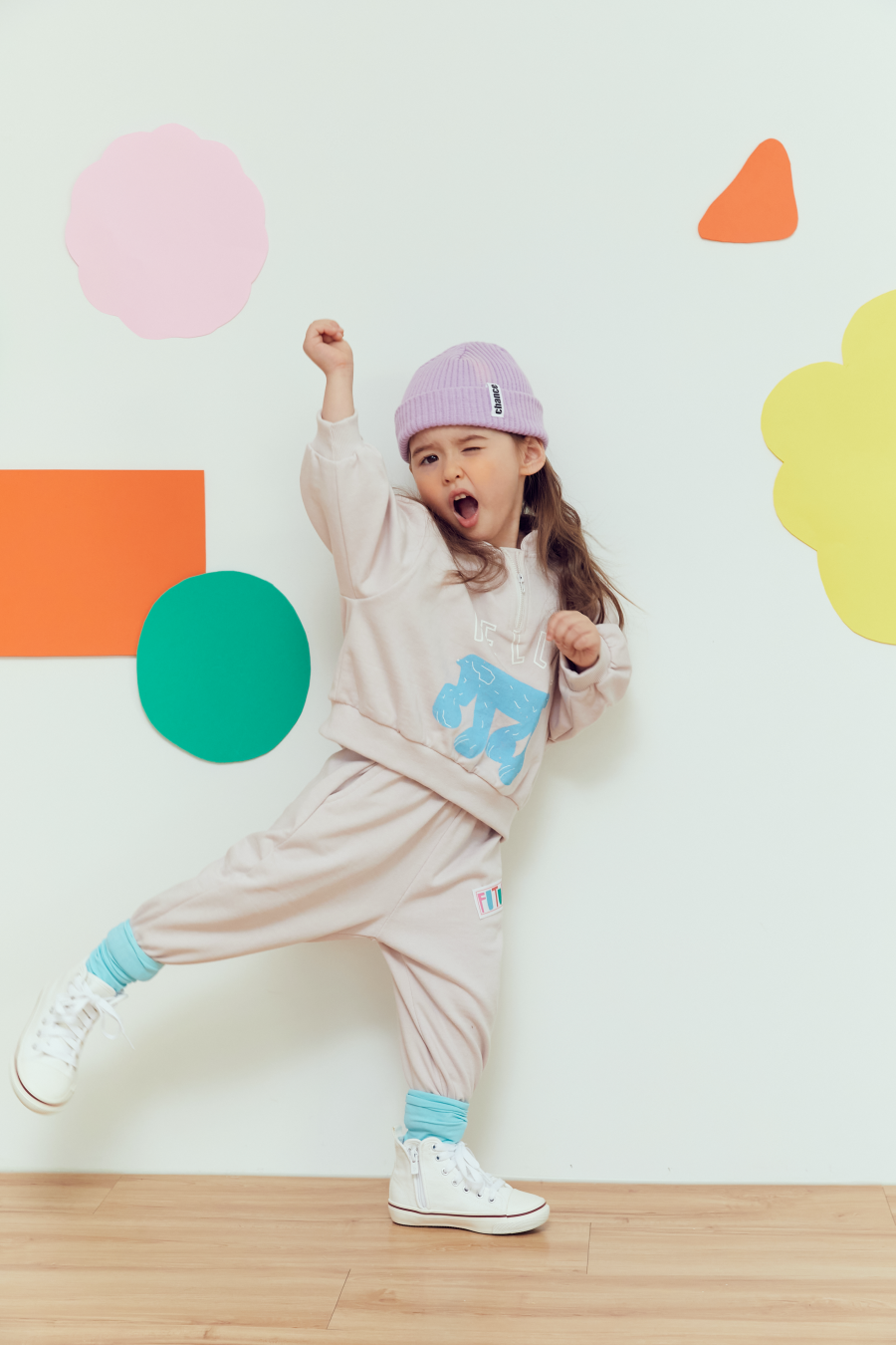 韓國 MINIATURE - 草原動物休閒套裝-粉杏