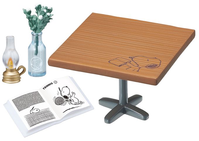 RE-MENT - SNOOPY系列 書店咖啡 Snoopy's BOOK CAFÉ 整組8種