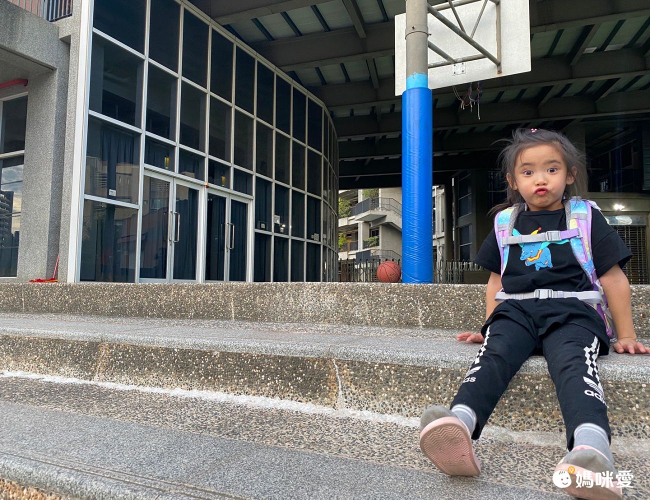 MoonRock - 護脊書包-SP102太空恐龍藍-適合95-140公分