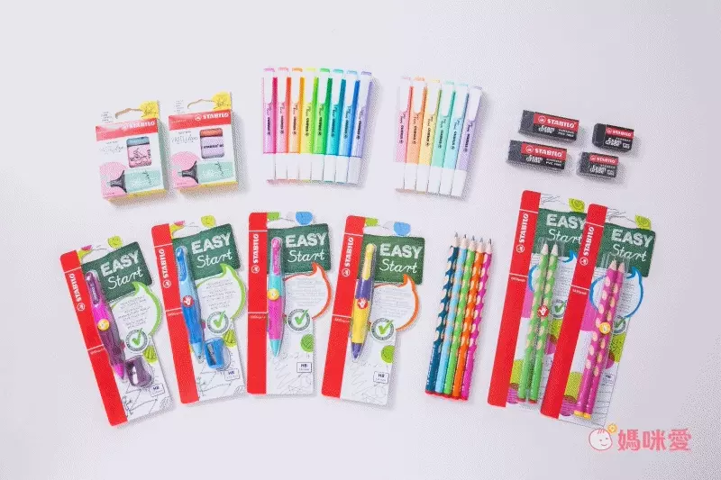 STABILO思筆樂 - 洞洞筆 鉛筆系列 左手 HB(藍綠) 6支入