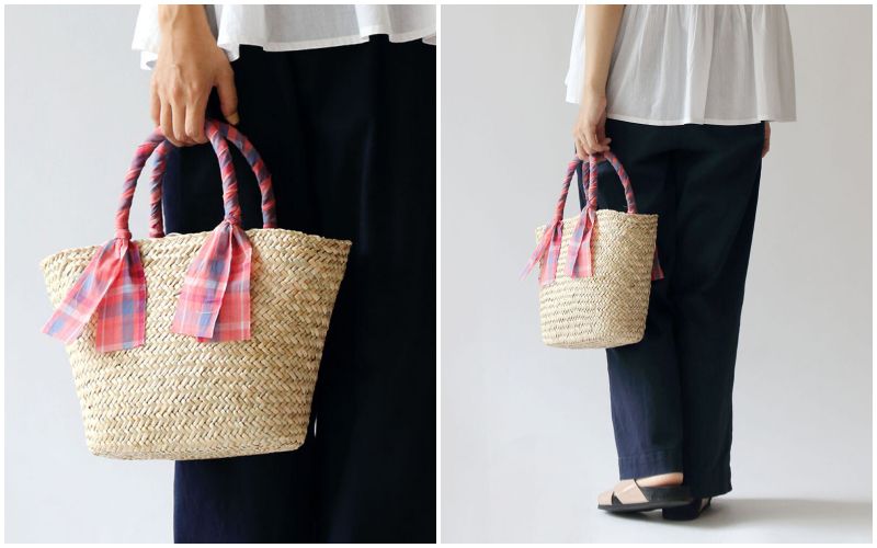 日本妞夏日最愛。草編包Ｘ編織包