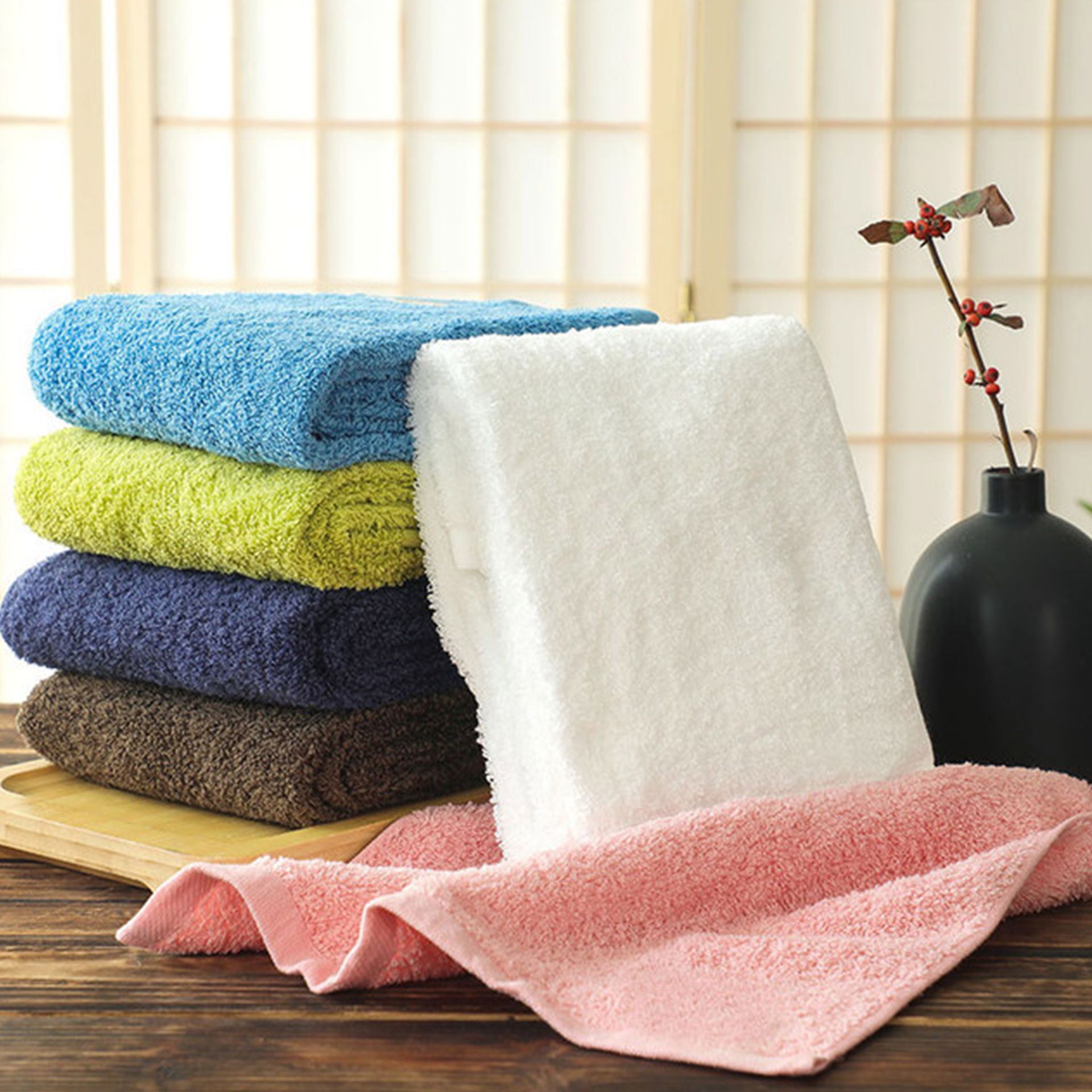 日本 Airkaol淺野 - 棉花糖方巾-32*40cm