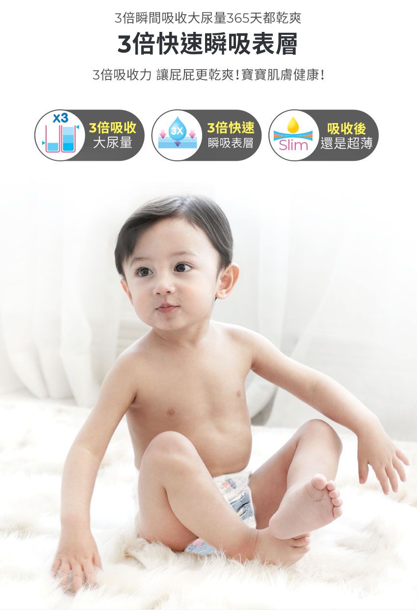 MOTHER-K - 頂級超薄瞬吸玩睡褲 (XXL)-30片