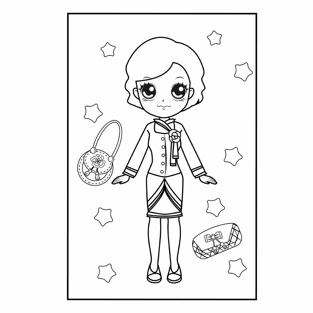 世一文化 - 美麗公主的著色畫箱