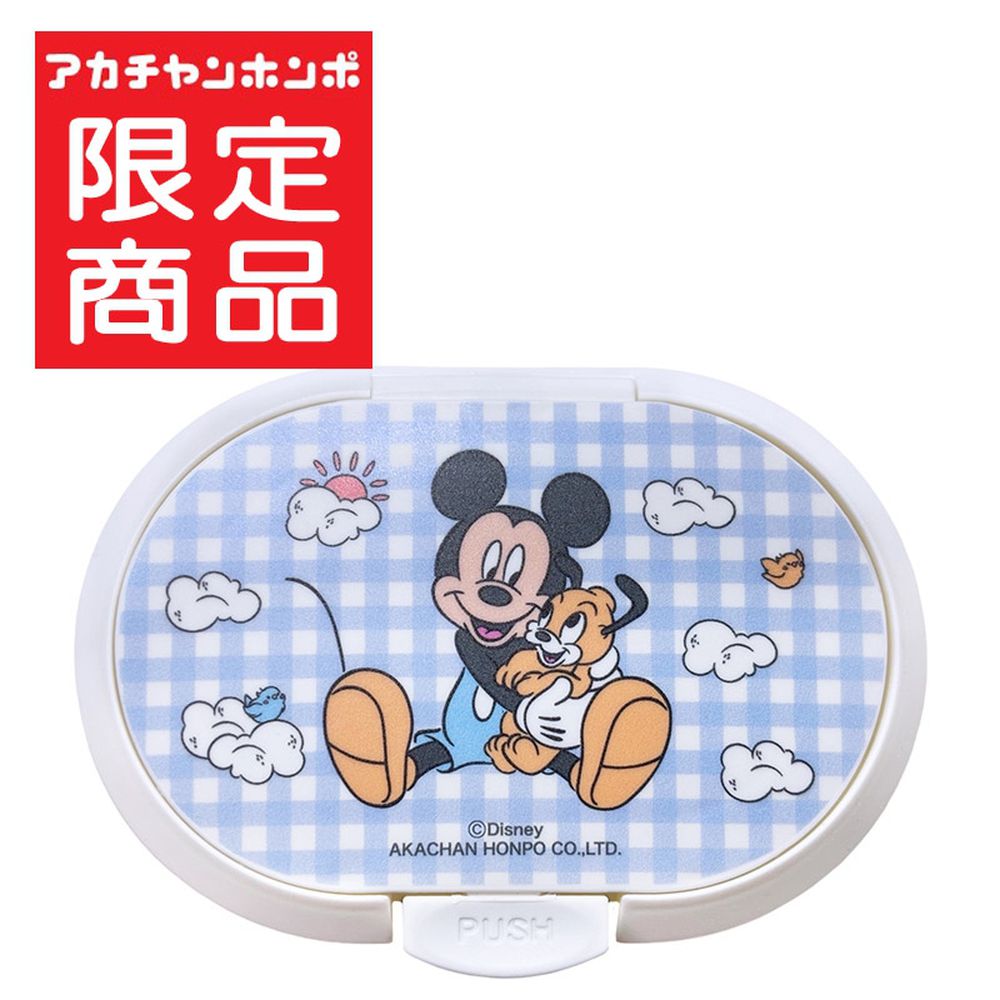 按壓式濕紙巾蓋-米奇-日本製