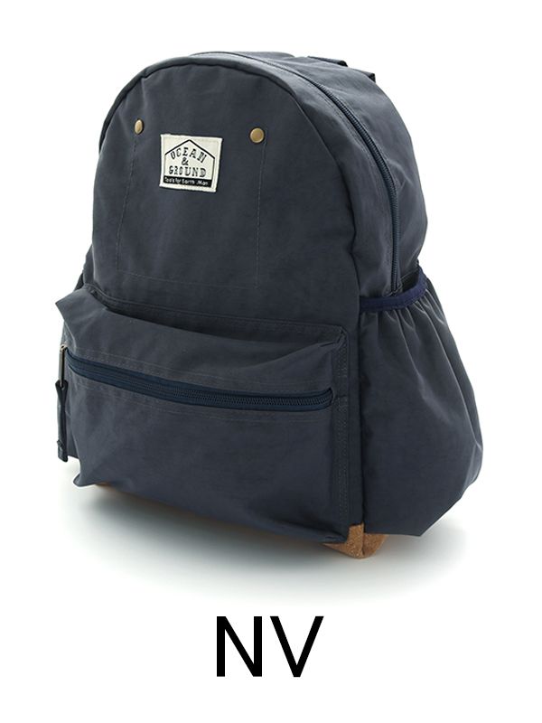 日本 OCEAN&GROUND - DAYPACK 經典後背包-VINTAGE 復古-灰藍 DB