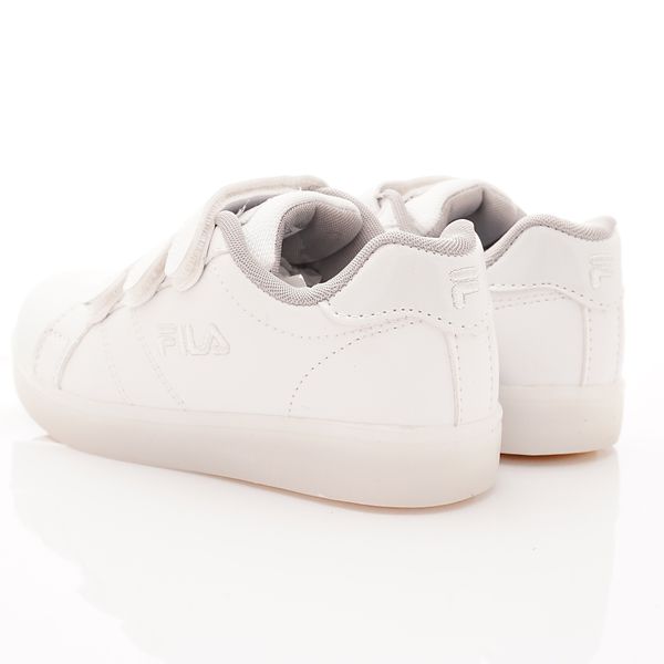 FILA - FILA童鞋-電燈板鞋款(中大童段)-白