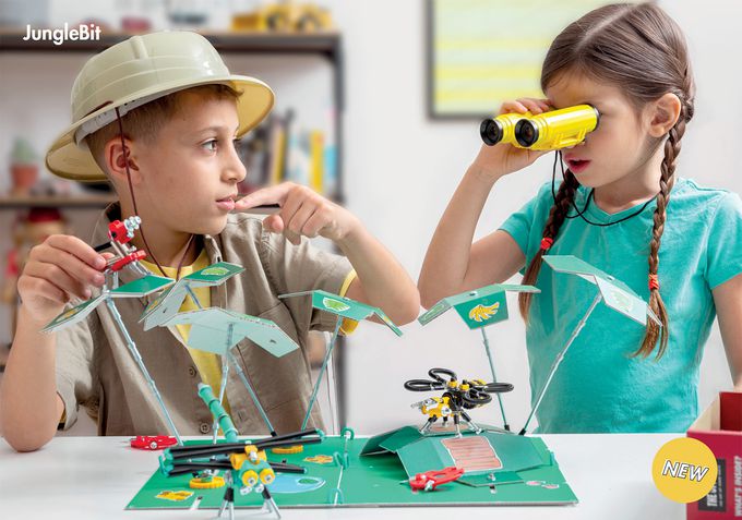 以色列 theOffBits - 機械積木-叢林遊戲盒