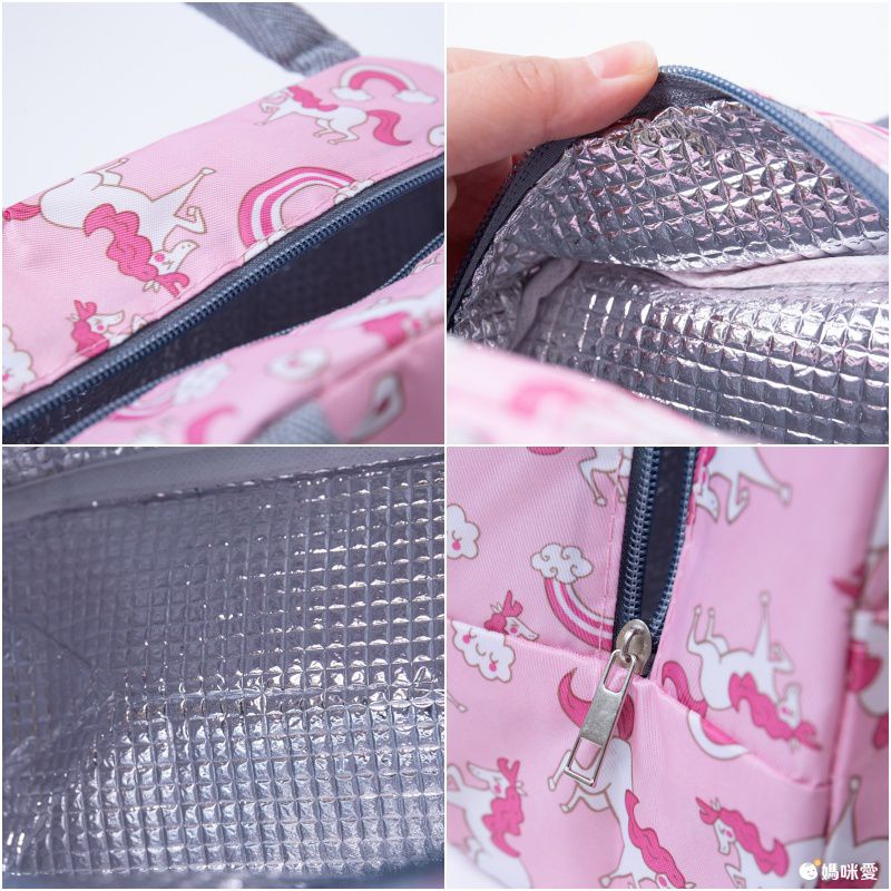 保溫便當袋-橘色 (23x13x19CM)