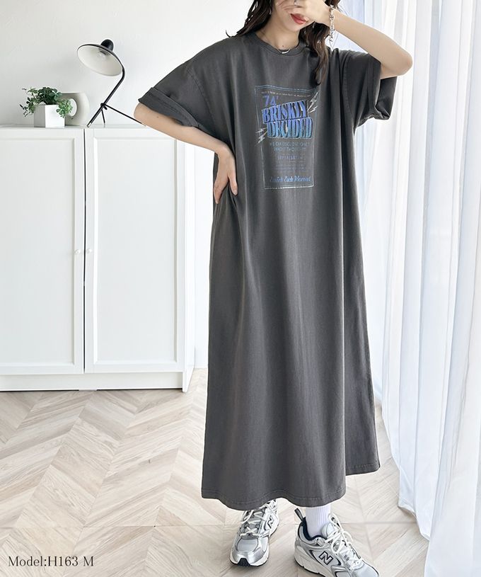 日本 Classical Elf - 美式古著印花純棉短袖洋裝-老鷹國旗