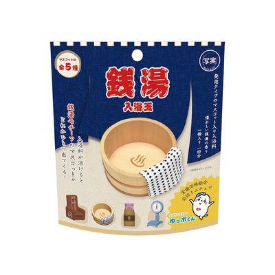 日本 NOL - 錢湯入浴球(泡澡球)-5入組(隨機出貨)