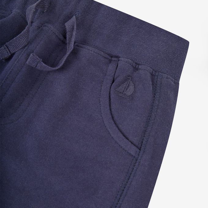 英國 JoJo Maman BeBe - 幼/兒童超優質100%純棉 2 入組工裝褲-寶藍