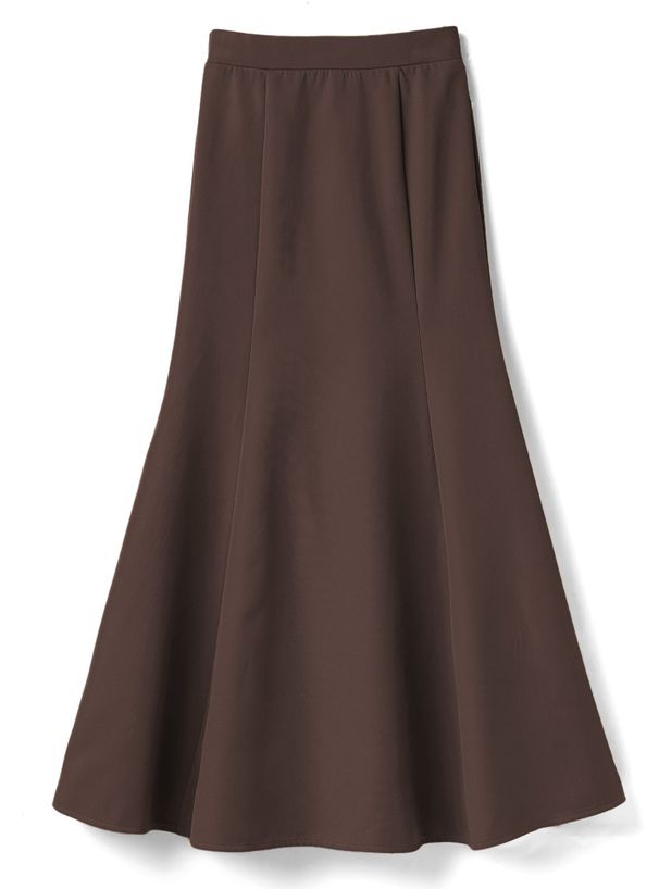 日本 GRL - 優雅修身魚尾長裙-象牙杏