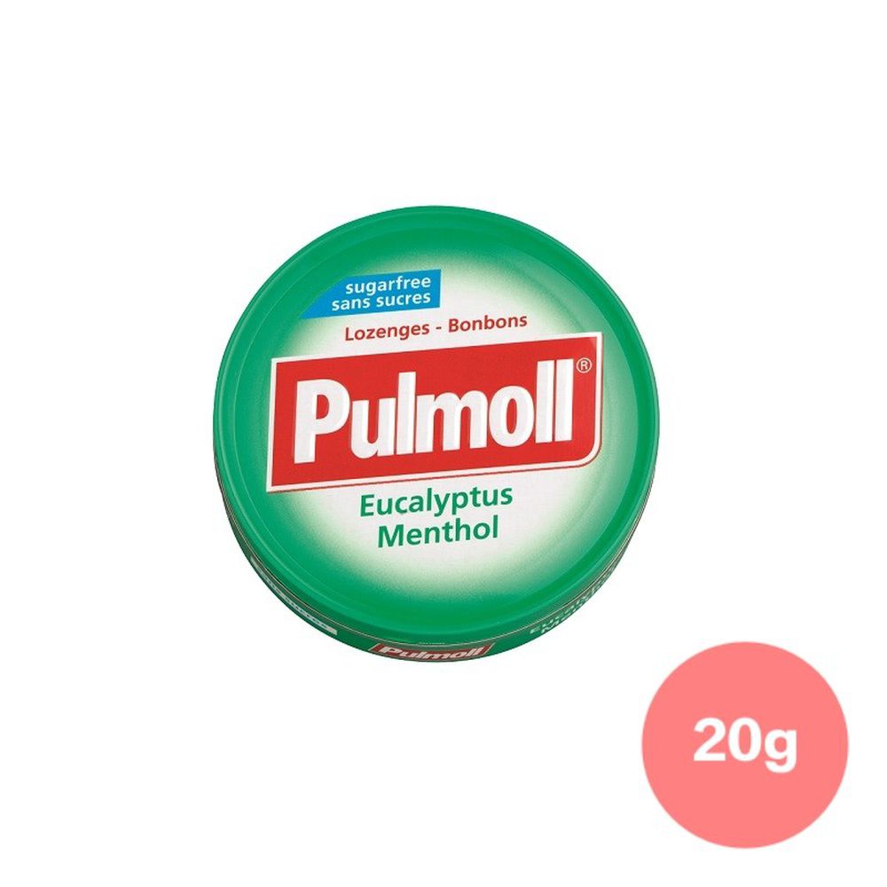 Pulmoll_寶潤 - 無糖喉糖 尤加利薄荷-20g/盒