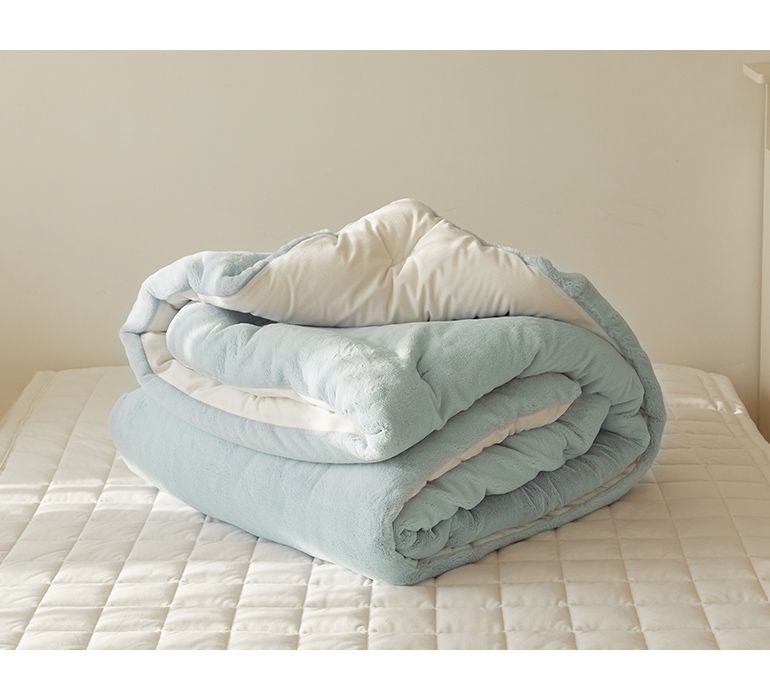 韓國 Maatila - 蓬鬆感高密度絨毛保暖棉被-蘇打雪糕