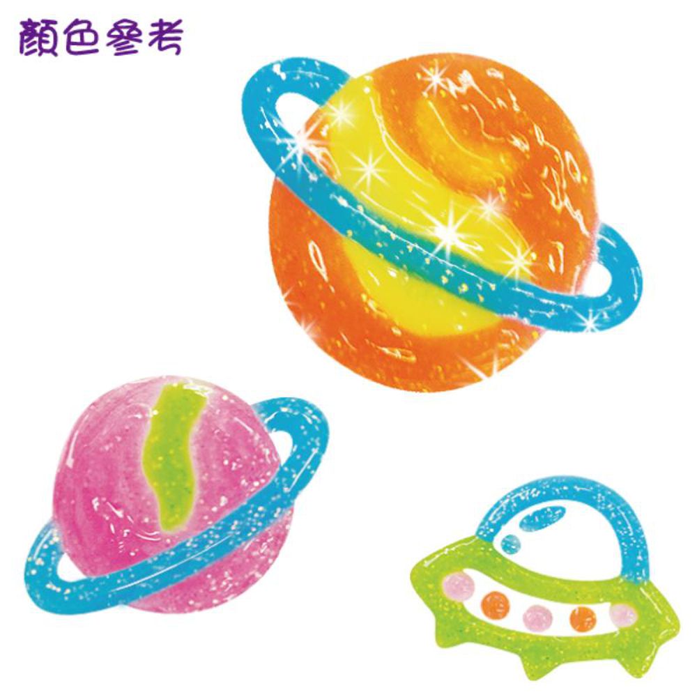 5色螢光膠
