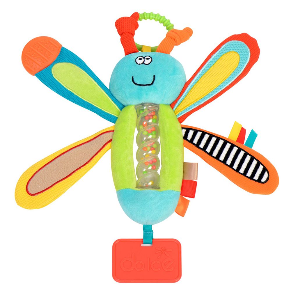 法國 Dolce Toys - 感統玩偶-飛天蜻蜓福賴