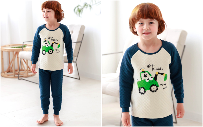 [現貨] ✦ 零碼出清價 ✭ 韓國 Maykids 有機棉長袖家居服/防踢被 ✭