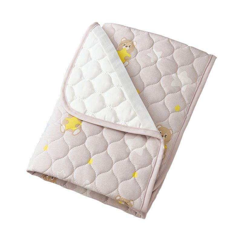 akachan honpo - 涼爽棉質保潔墊-粉紅色 (70x120cm)