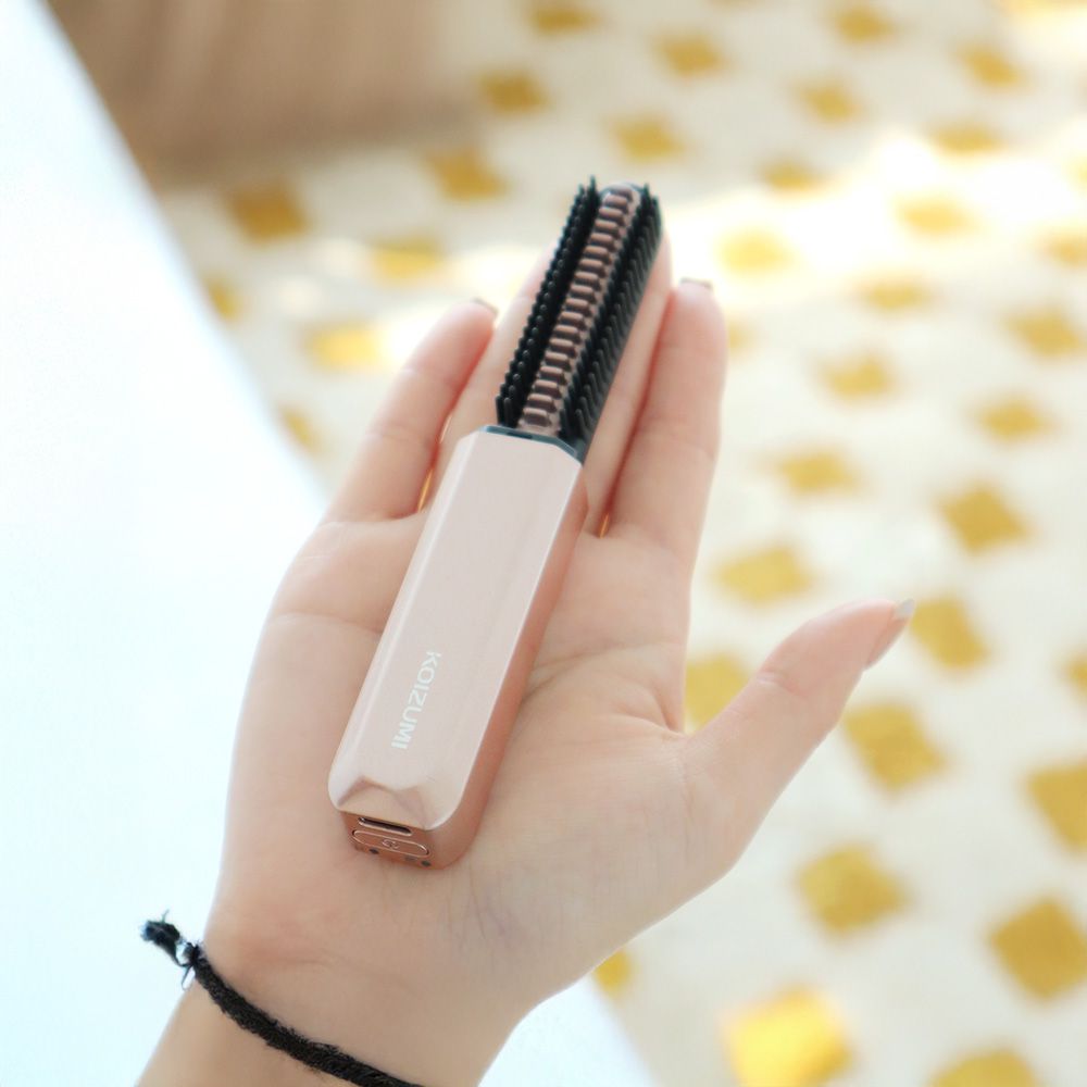 Mini瀏海梳-粉色