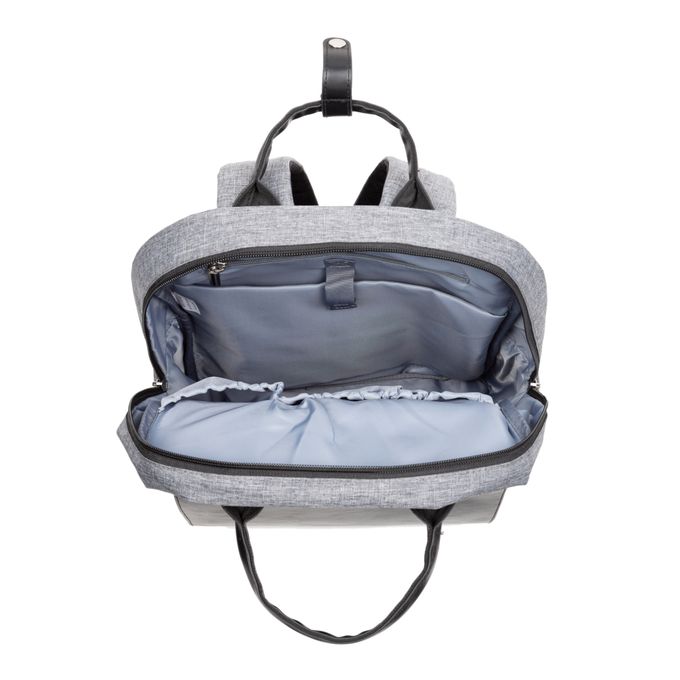 Heine 海恩 - 時尚流行後背包媽媽包 大尺碼媽媽後背包 (WIN-HD17)-黑灰