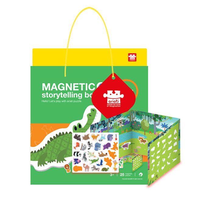 韓國 Ariati - 磁性故事遊戲板-野生動物