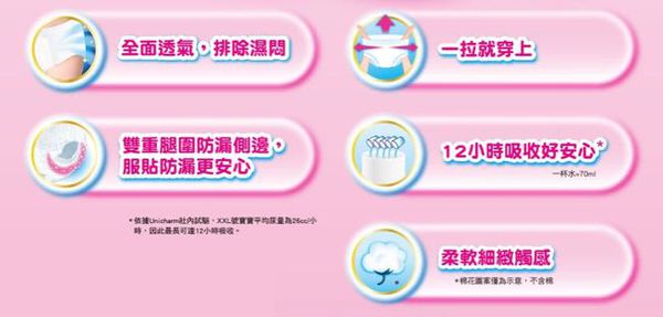 滿意寶寶 - 滿意寶寶輕巧褲-女用 (XL [12-17kg])-30片x4包/箱